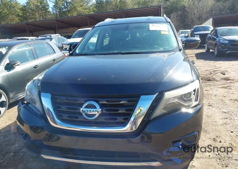 2017 Nissan Pathfinder S из США, поврежденный, VIN 5N1DR2MN6HC609365